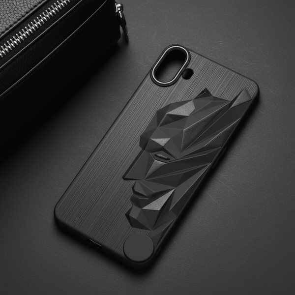 Superhero Engraved logo silicon Case for CMF PHONE 1