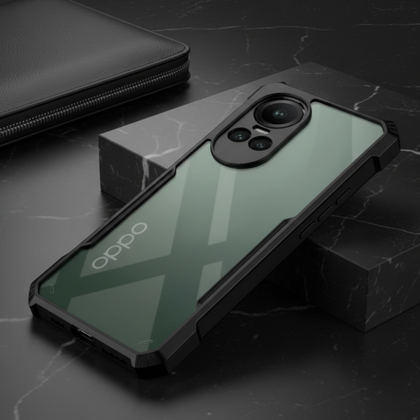 Hybrid Shockproof transparent Silicone Case for Oppo Reno 10 5g