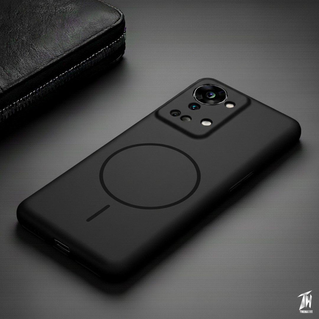 CAVEN Black Silicone case for Oneplus NORD 2T