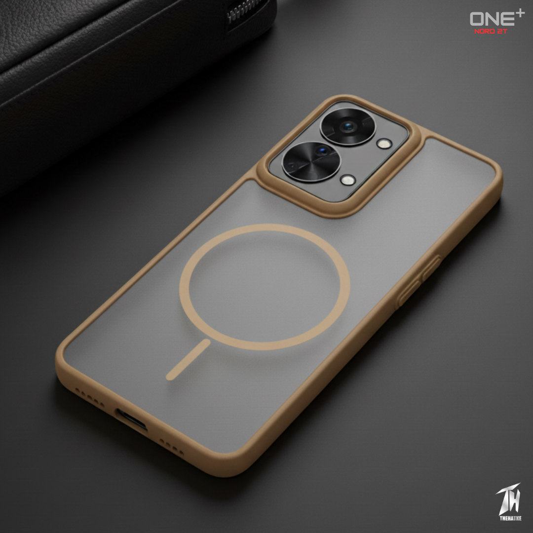KYRON Brown Matte Case for Oneplus Nord 2T