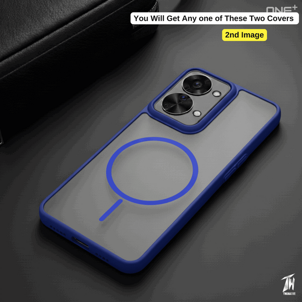 KYRON Dark Blue Matte Case for Oneplus Nord 2T