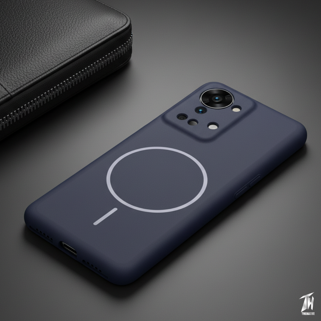 CAVEN Dark Blue Silicone case for Oneplus NORD 2T