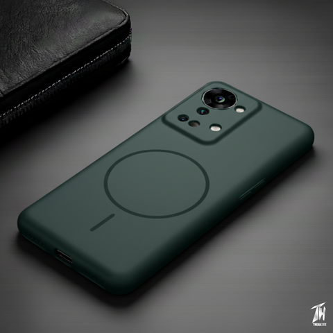 CAVEN Dark Green Silicone case for Oneplus NORD 2T