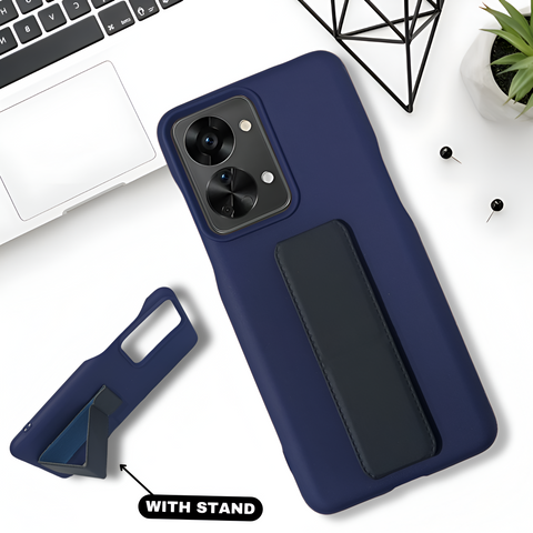 FlexiStand Dark Blue Silicone case for Oneplus Nord 2T