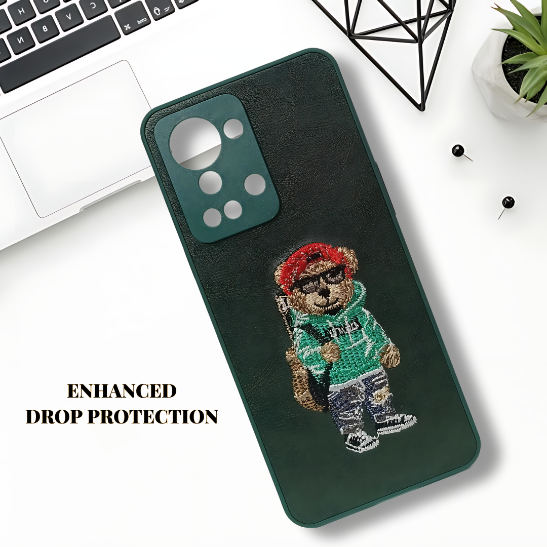 Green leather Guitar Camera Ornamented for Oneplus Nord 2T