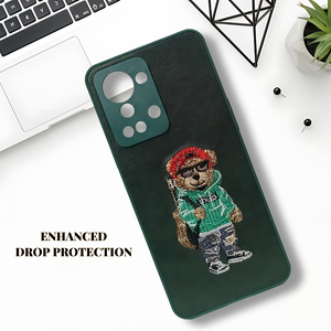 Green leather Guitar Camera Ornamented for Oneplus Nord 2T