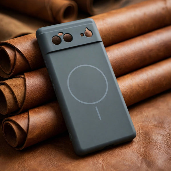 CAVEN Grey Silicone case for Google Pixel 6