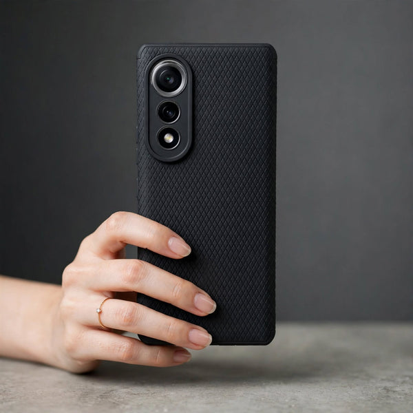 Black Line Wave Silicone Case for Tecno Pova Curve 5G