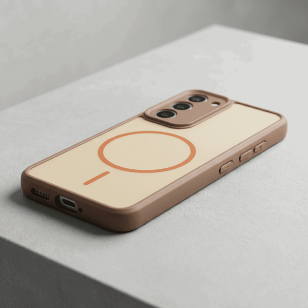 GripMate Brown Silicone case for Samsung S23