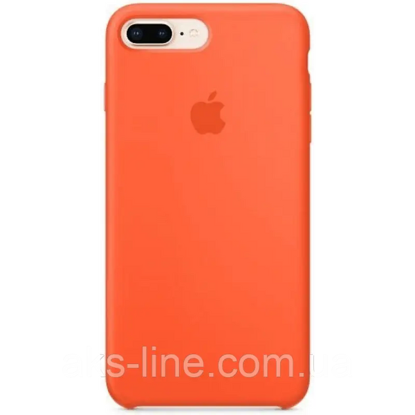 Orange Original Silicone case for Apple iphone 7 Plus