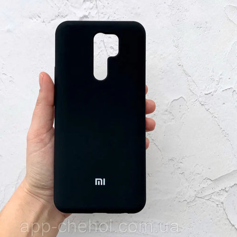 Black Silicone Case for Xiaomi Redmi Note 8 pro