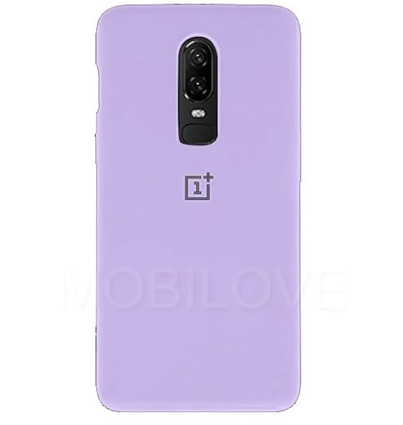 Purple Original Silicone case for Oneplus 6