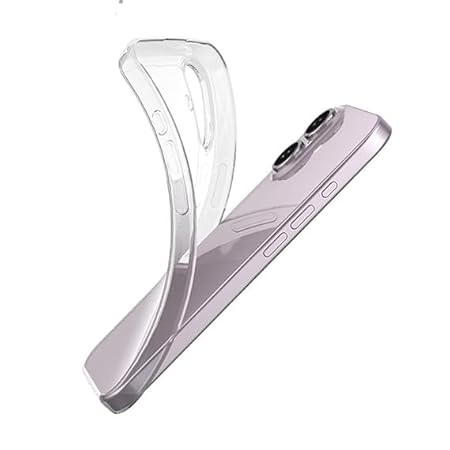 SilicaClear Transparent Silicone Case for Apple Iphone Air