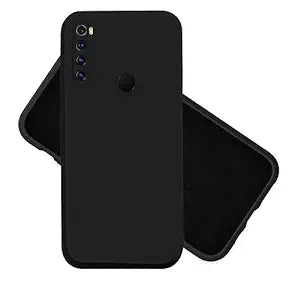 Black Camera Original Silicone Case for Redmi Note 8