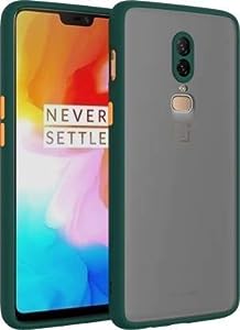 Dark Green Smoke Camera Safe case for Oneplus 6