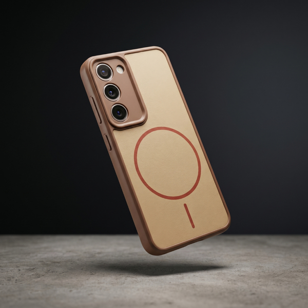 GripMate Brown Silicone case for Samsung S23