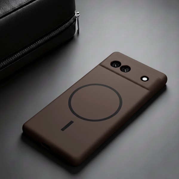 CAVEN Dark Brown Camera Silicone case for Google Pixel 6a