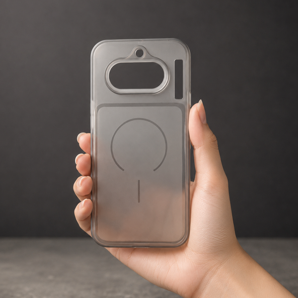 Black Amber Silicone Case for Nothing Phone 4a