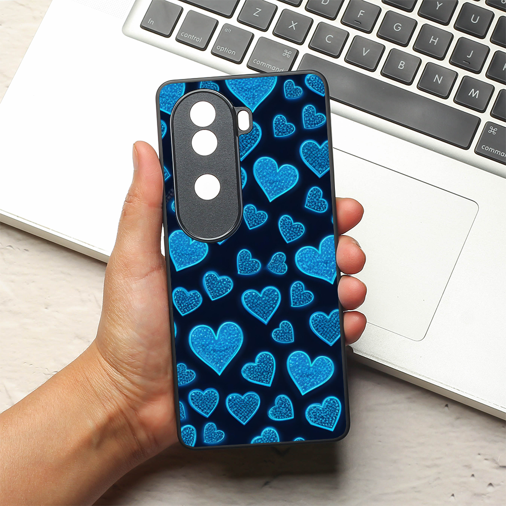 Midnight Romance metal back case for Vivo V40e