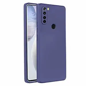 Dark Blue Camera Original Silicone Case for Redmi Note 8