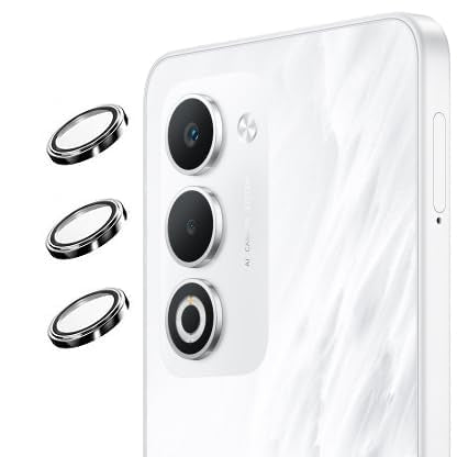 Silver Metallic camera ring lens guard for Oppo A5 5G