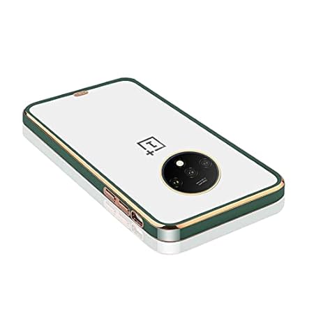 Dark Green Electroplated Transparent Case for Oneplus 7T