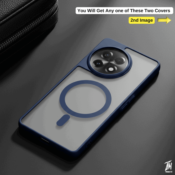KYRON Dark Blue Matte Case for Oneplus 11