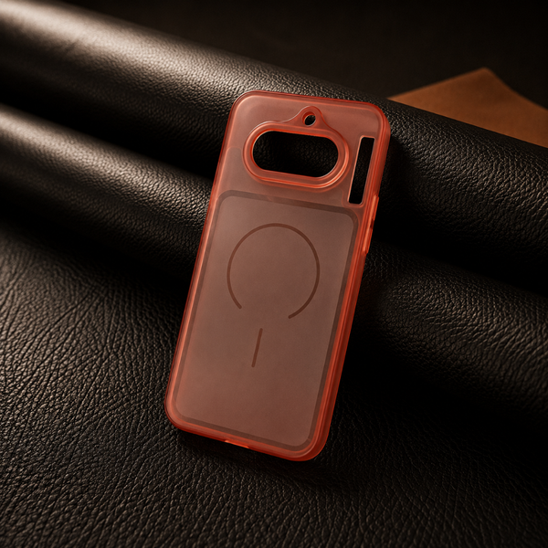 Orange Amber Silicone Case for Nothing Phone 4a