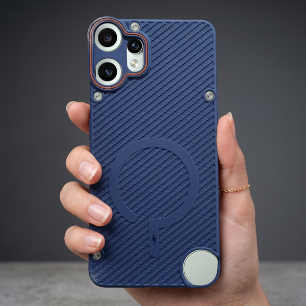 Gripon Dark Blue Silicone Case for CMF PHONE 2 PRO
