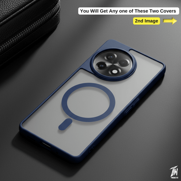 KYRON Dark Blue Matte Case for Oneplus 11r