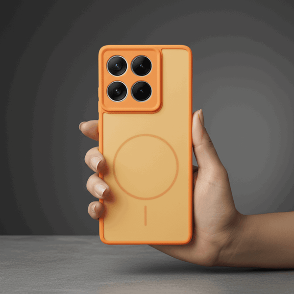 GripMate Orange Silicone case for Motorola Edge 60 Fusion