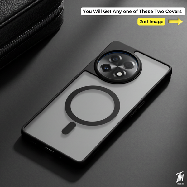 KYRON Black Matte Case for Oneplus 11r