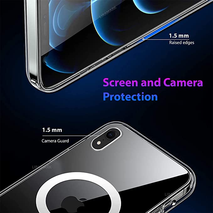 MagSafe Clear Transparent Silicone case for Apple iphone Xr – The