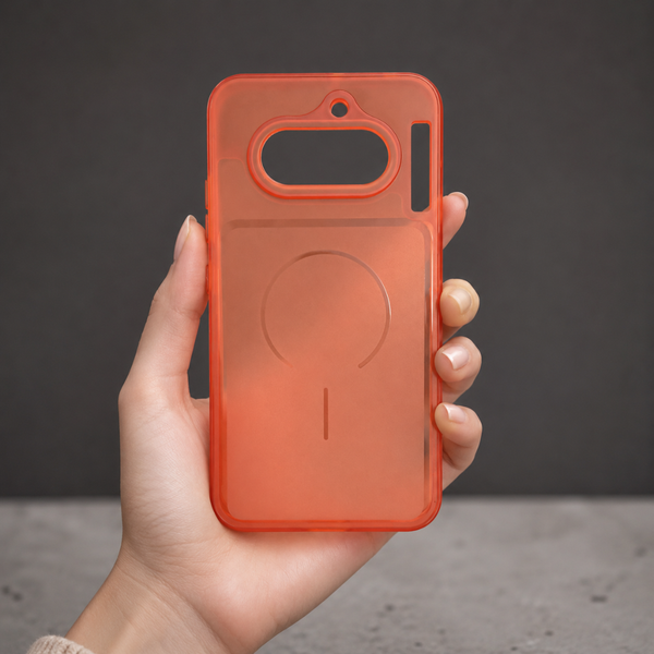 Orange Amber Silicone Case for Nothing Phone 4a