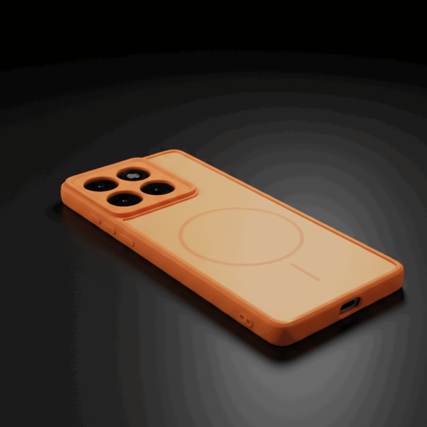 GripMate Orange Silicone case for Motorola Edge 60 Fusion