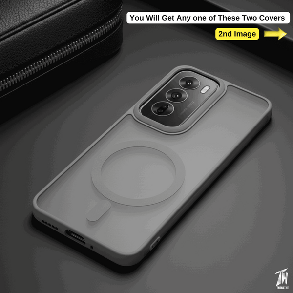 KYRON Grey Matte  Case for Oppo Reno 12