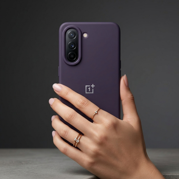 Deep Purple Camera Original Silicone case for Oneplus N6X