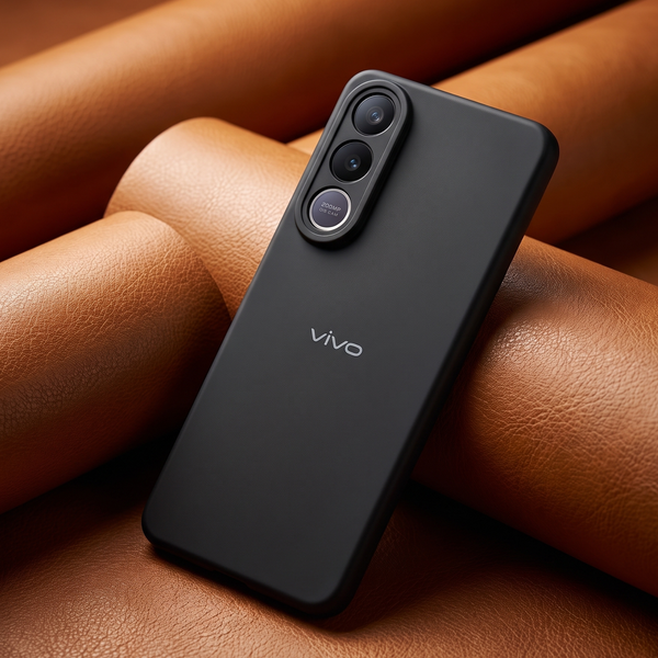 Black Camera Original Silicone case for Vivo V70 Fe