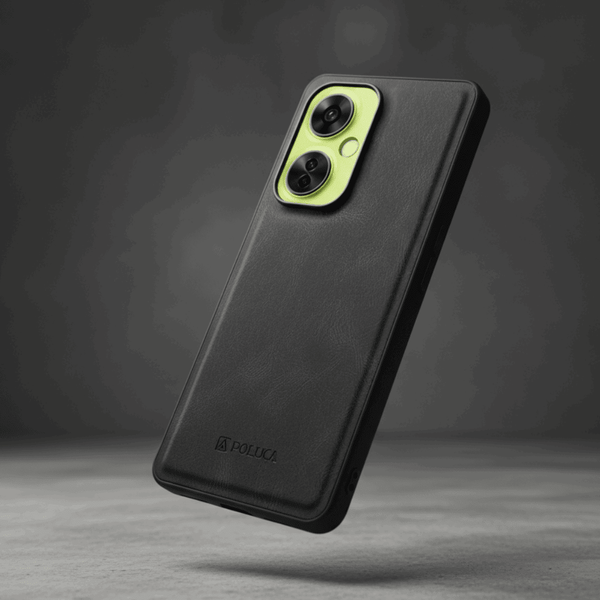 Black Standard Leather Case for Oneplus Nord Ce 3 Lite