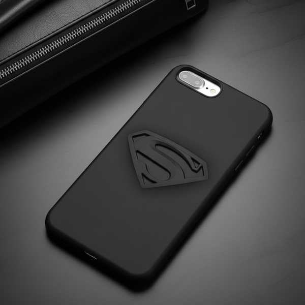 Superhero-S Engraved silicon Case for Apple Iphone 7 Plus