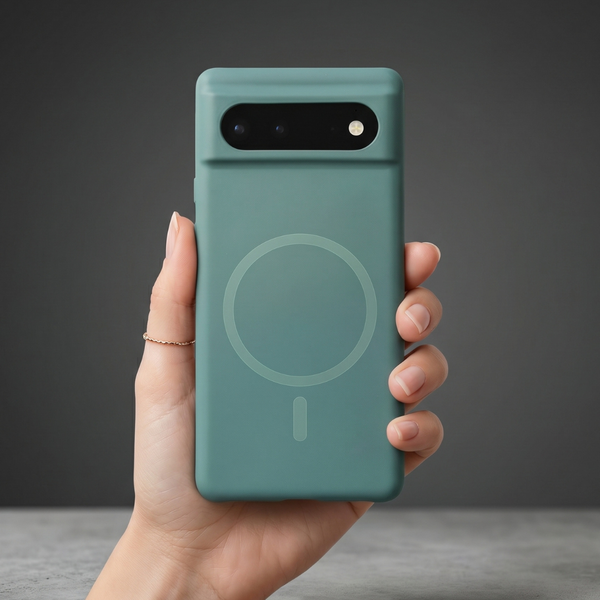 CAVEN Green (OC) Silicone case for Google Pixel 6
