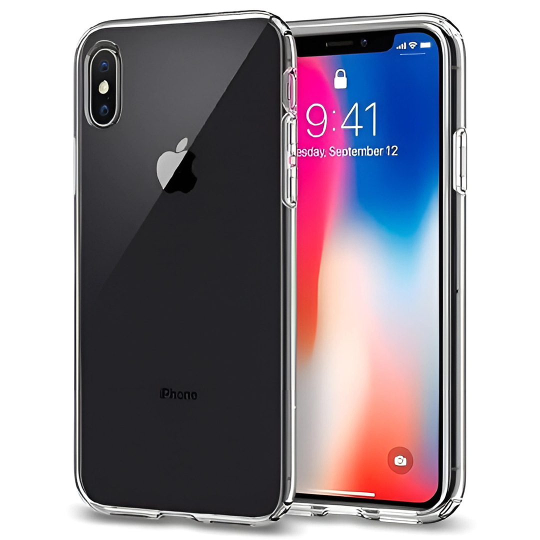 SilicaClear Transparent Silicone Case for Apple Iphone Xs Max