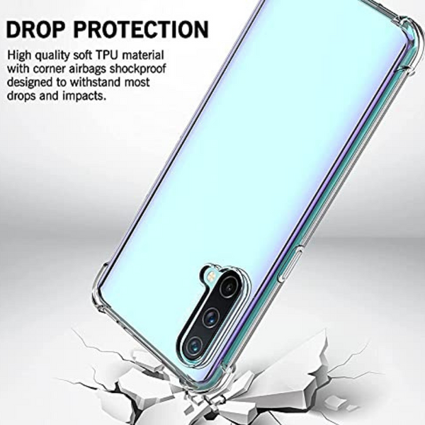 SilicaClear Transparent Silicone Case for Oneplus Nord Ce