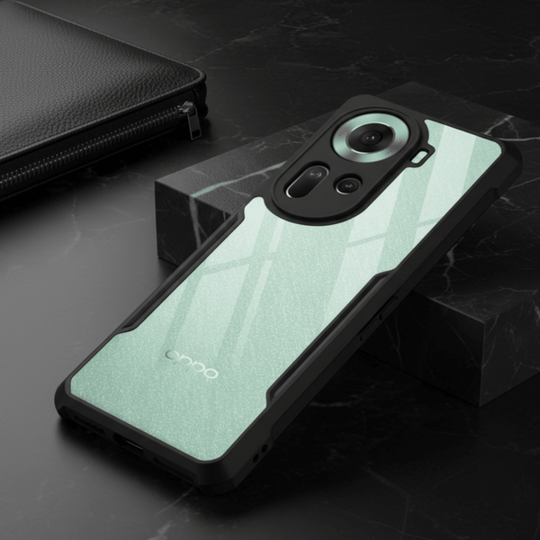 Hybrid Shockproof transparent Silicone Case for Oppo Reno 11