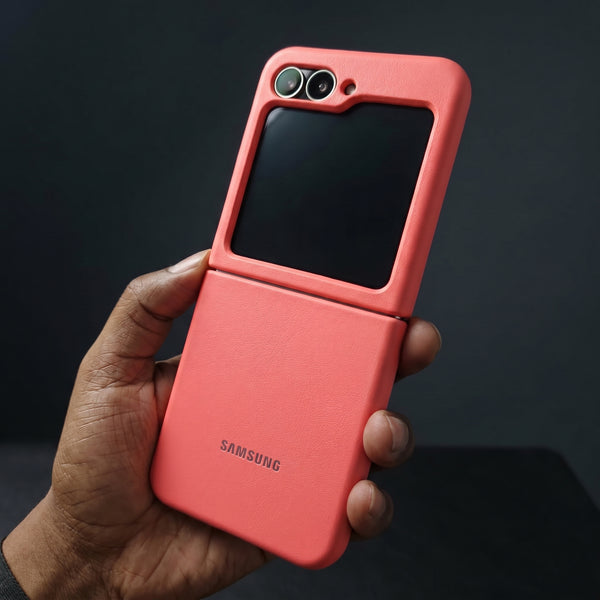 Orange Original Silicone case for Samsung Galaxy Z FLIP 5