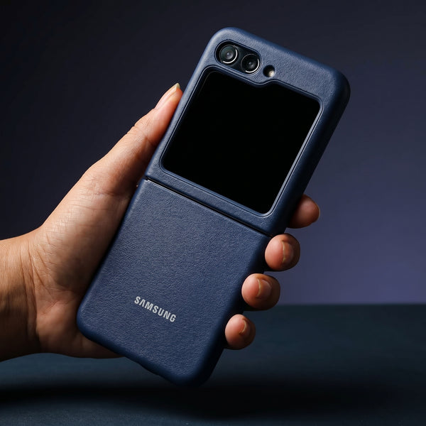 Dark Blue Original Silicone case for Samsung Galaxy Z FLIP 5