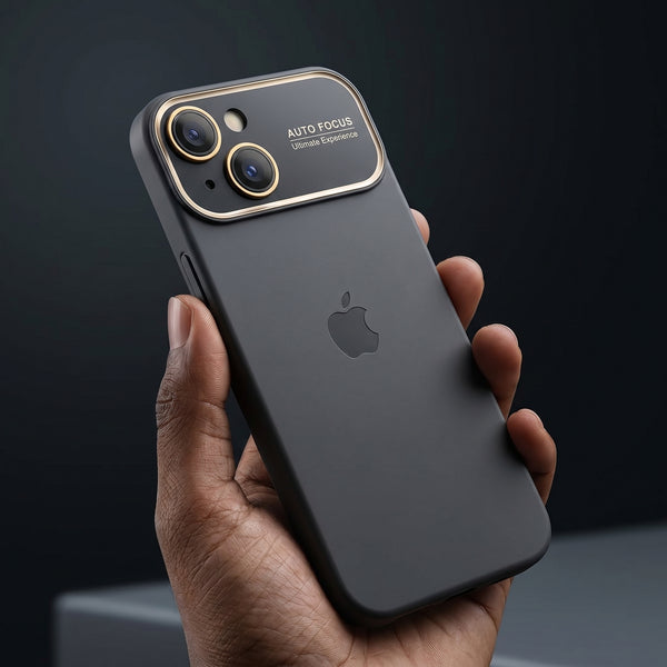 Auto Focus Grey Original Silicone case for Apple iphone 13