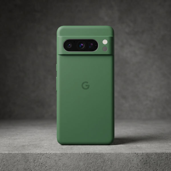 Dark Green Camera Original Silicone case for Google Pixel 8 Pro