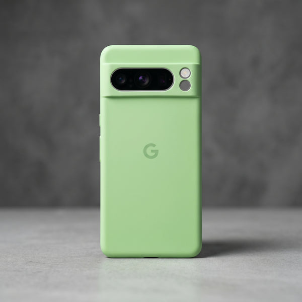Light Green Camera Original Silicone case for Google Pixel 8 Pro