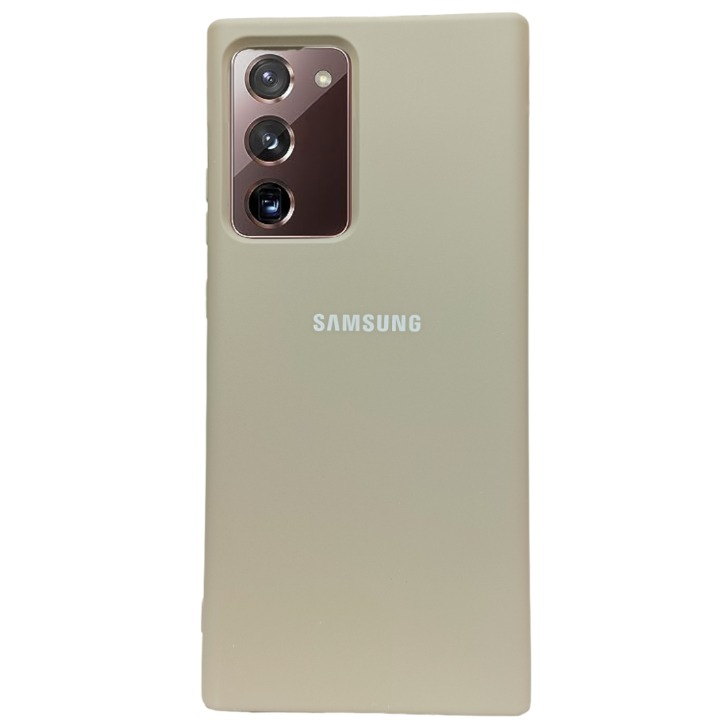 Brown Original Silicone case for Samsung Note 20